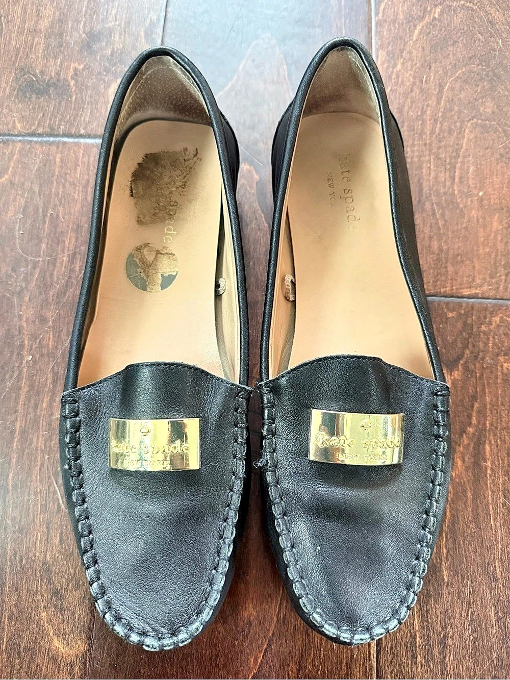 kate spade new york Carmen Driving Loafer Black
